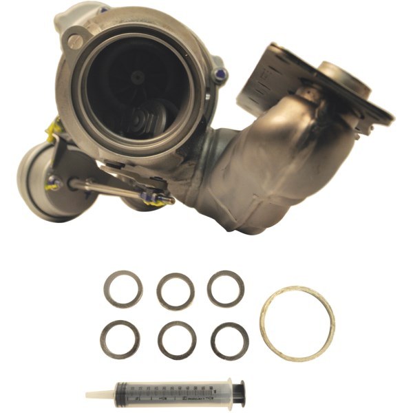 A1 Cardone Turbocharger, Remanufactured, With Ring Gaskets/ Syringe – 2T-852