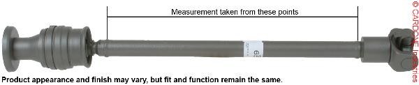 A1 Cardone Drive Shaft, 19-1/4 Inch Length – 65-9329