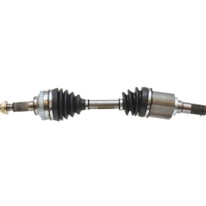 A1 Cardone CV Axle Shaft, 22.677 Inch Compressed Length, With Spindle Nut/ ABS Ring – 66-2183
