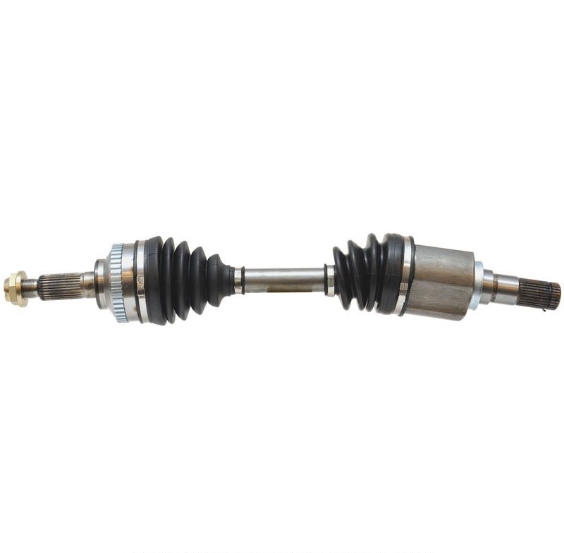 A1 Cardone CV Axle Shaft, 22.677 Inch Compressed Length, With Spindle Nut/ ABS Ring – 66-2183
