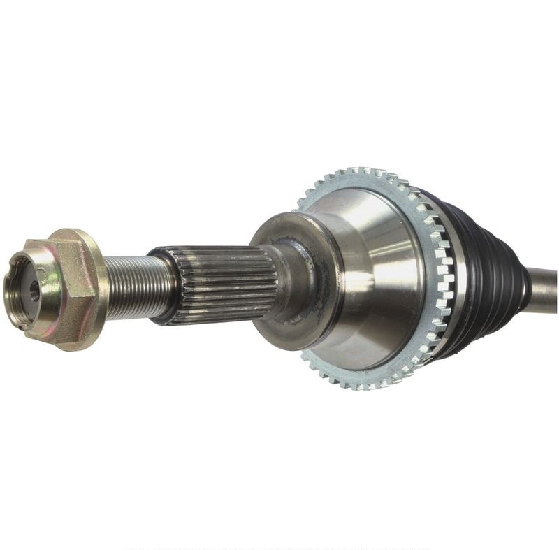 A1 Cardone CV Axle Shaft, 34.882 Inch Compressed Length, With Spindle Nut/ ABS Ring – 66-2236
