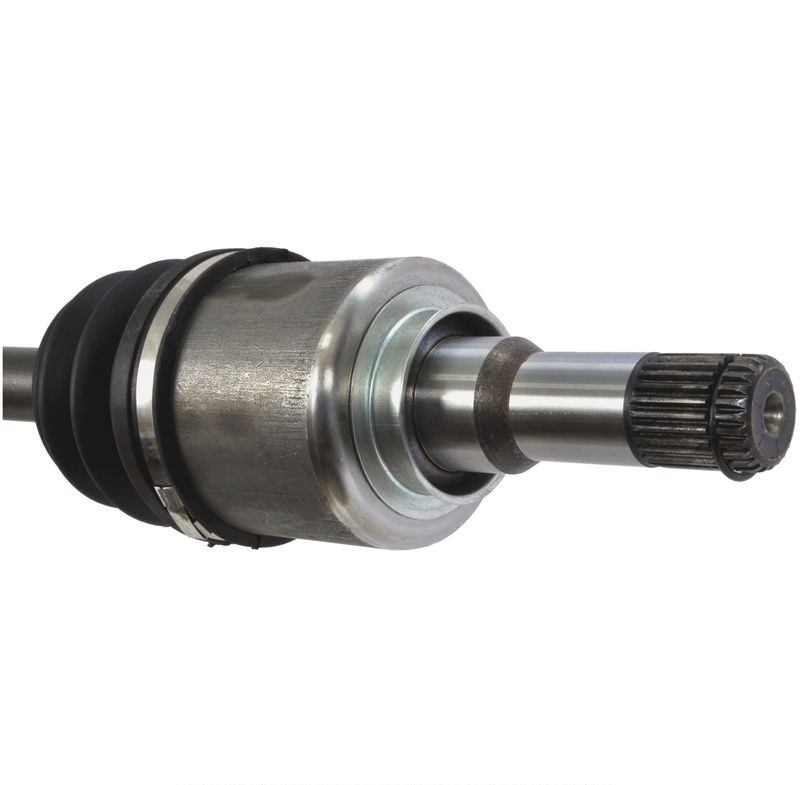 A1 Cardone CV Axle Shaft, 34.882 Inch Compressed Length, With Spindle Nut/ ABS Ring – 66-2236