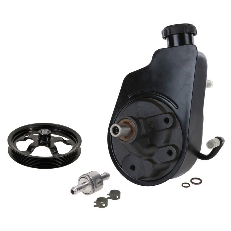 A1 Cardone Power Steering Pump, Cast Iron, With Reservoir/ Cap – 96-8757S