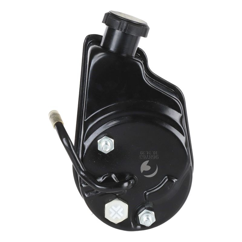 A1 Cardone Power Steering Pump, Cast Iron, With Reservoir/ Cap, Without Hardware – 96-8763S