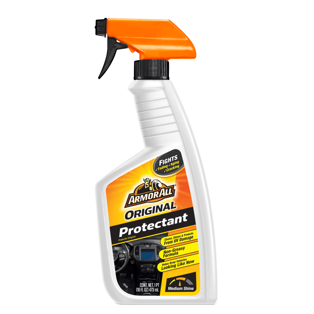 Armor All Vinyl Protectant, Original Protectant, 16 Ounce Spray Bottle, Single, Use to Prevent Vinyl/ Rubber/ Plastic from Cracking/ Fading – 14713B