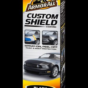 Armor All Protective Film, Custom Shield, Universal, Covers 6-12 Square Feet Per Can for Any Painted Surface, Black – 17229