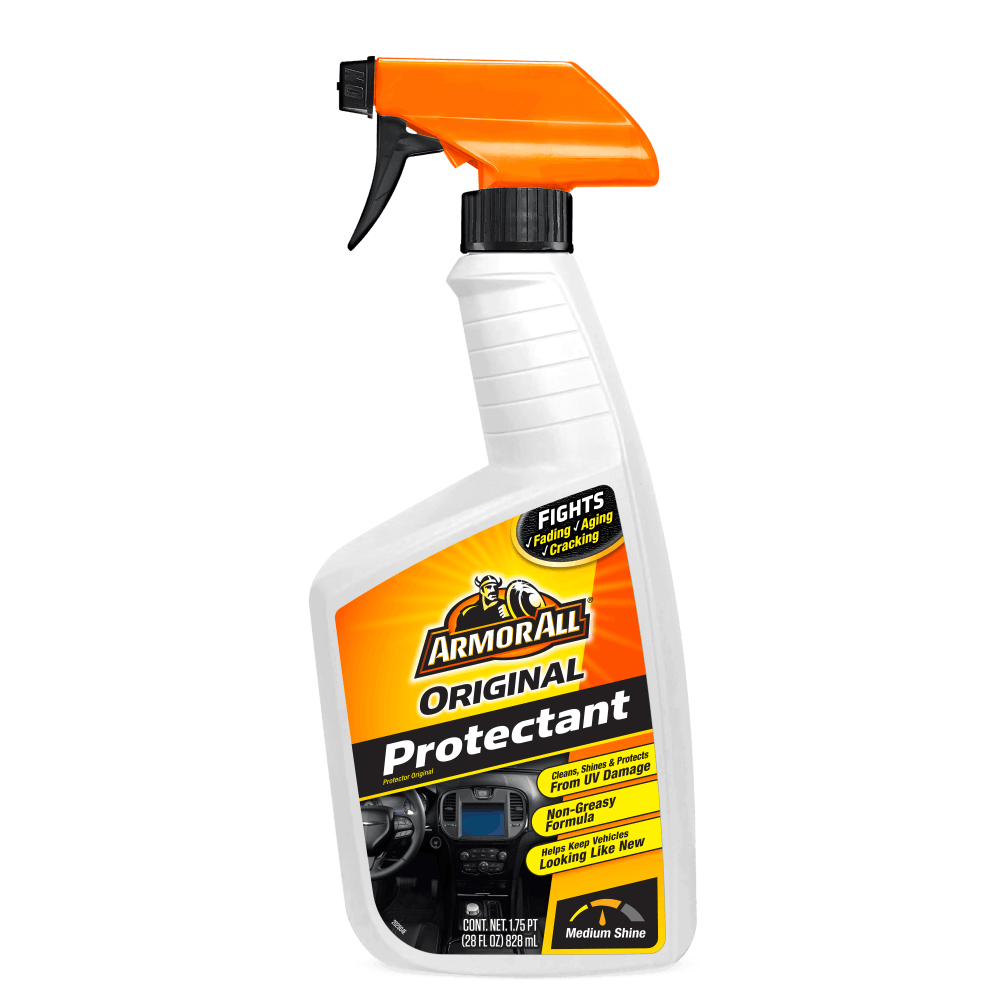 Armor All Vinyl Protectant, Original Protectant, 28 Ounce Spray Bottle, Single, Use to Prevent Vinyl/ Rubber/ Plastic from Cracking/ Fading – 18135