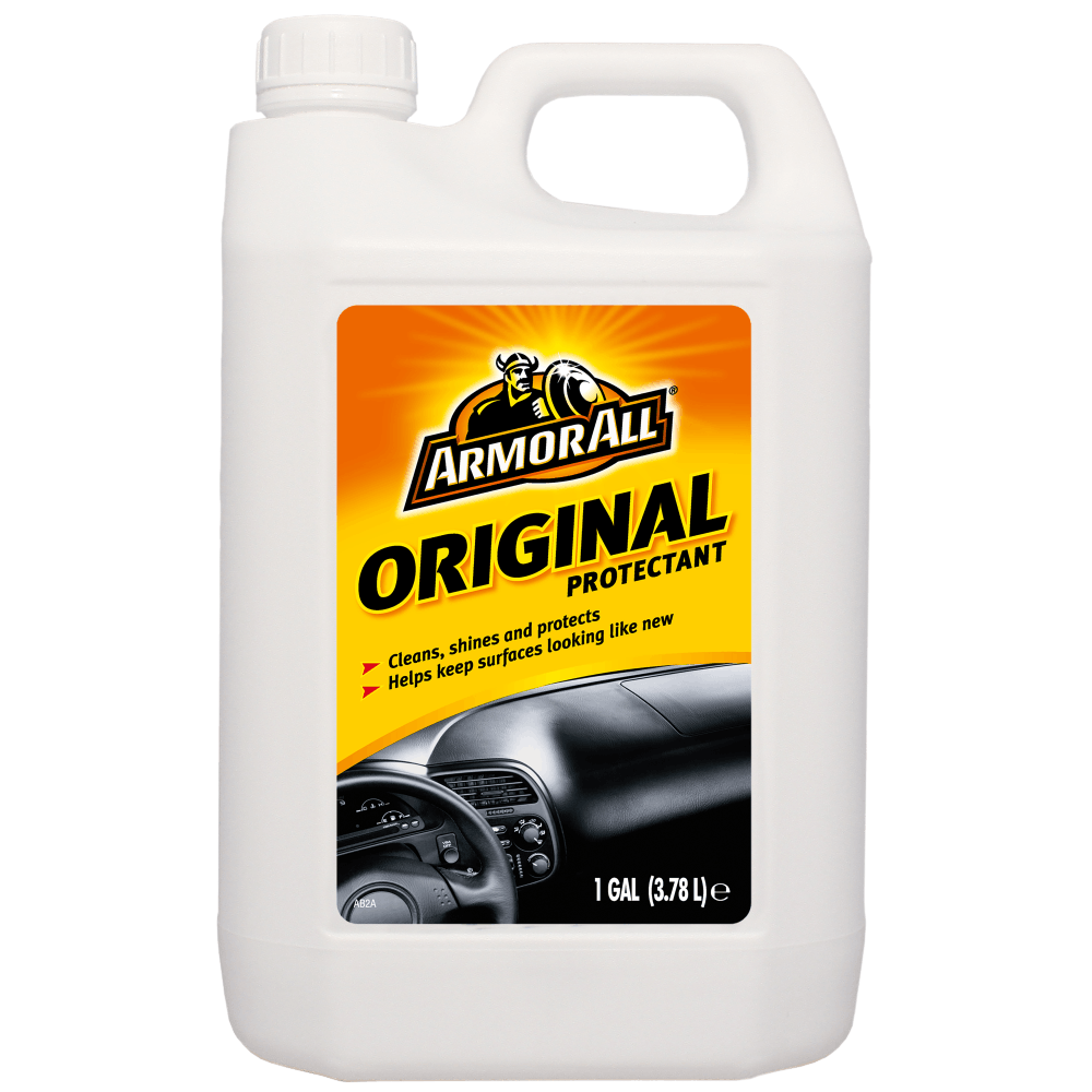 Armor All Vinyl Protectant, Original Protectant, 1 Gallon Jug, Single, Use to Prevent Vinyl/ Rubber/ Plastic from Cracking/ Fading – 18137