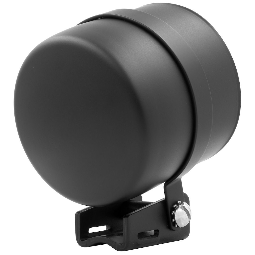 AutoMeter Gauge Mounting Cup, Holds Any Autometer 3-1/8 Inch Speedometer or Tachometer, Black, Plastic – 2154
