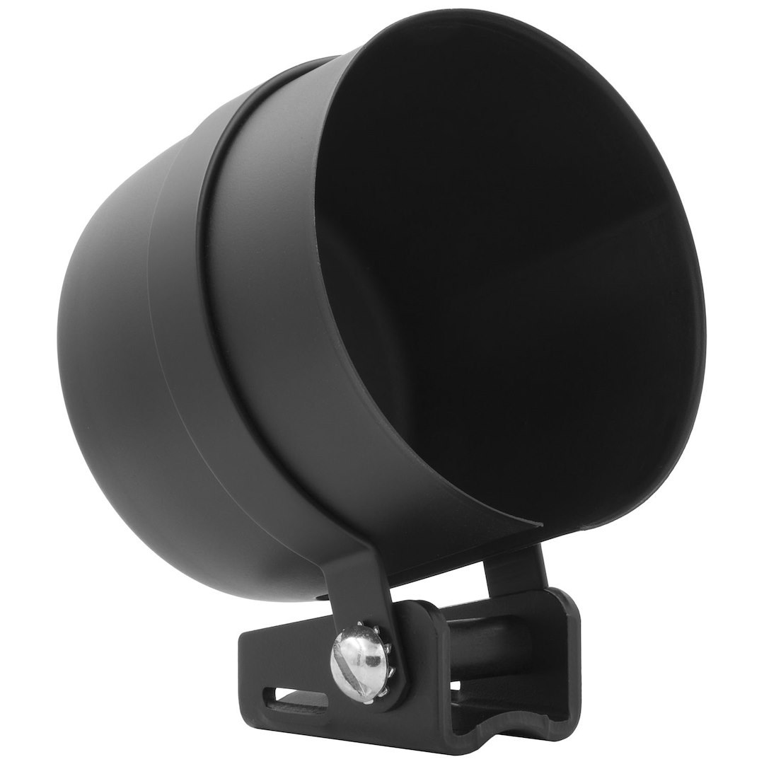AutoMeter Gauge Mounting Cup, Holds Any Autometer 3-1/8 Inch Speedometer or Tachometer, Black, Plastic – 2154