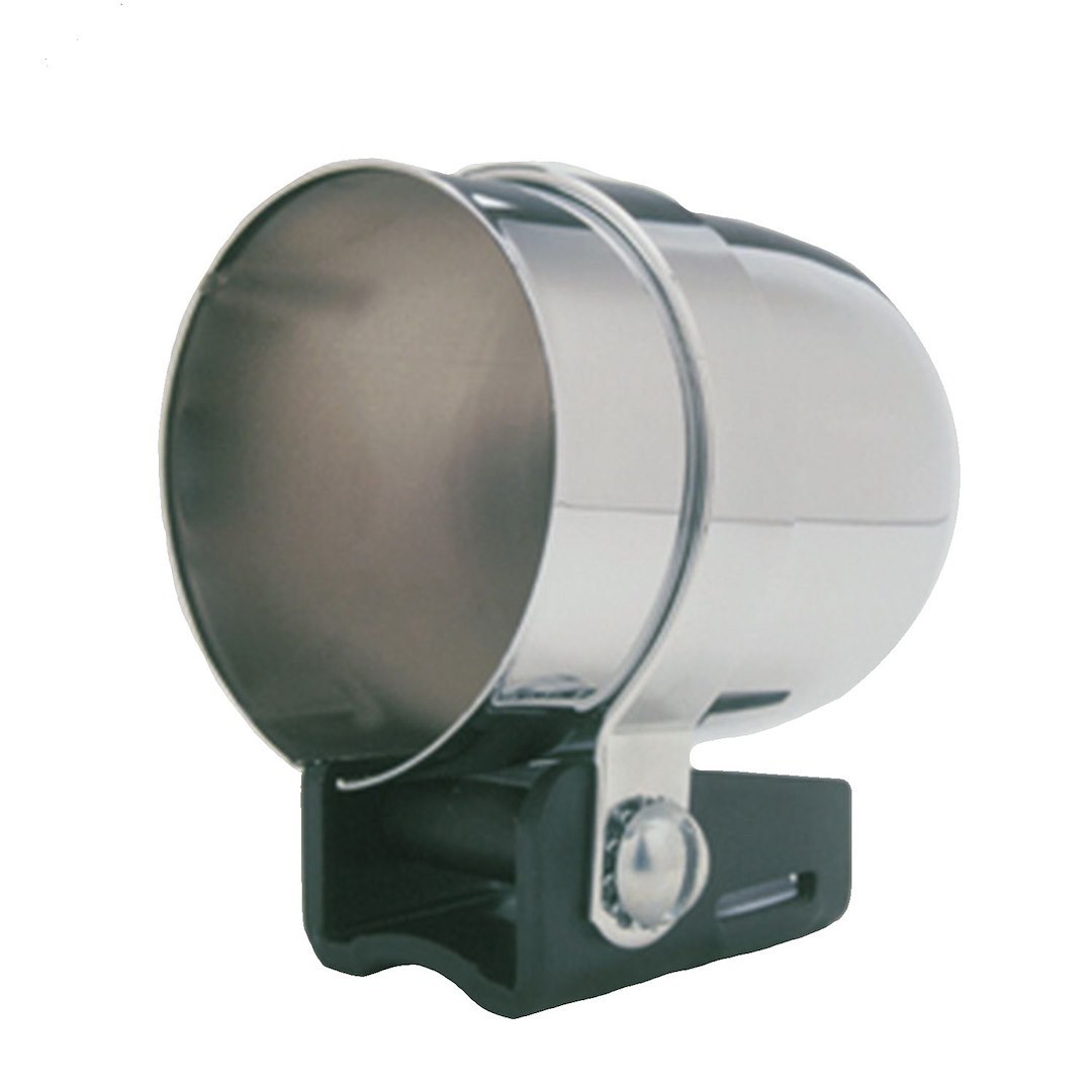 AutoMeter Gauge Mounting Cup, For All 2-1/16 Inch Auto Meter and Auto Gauge Gauges, Chrome, Plastic – 2203