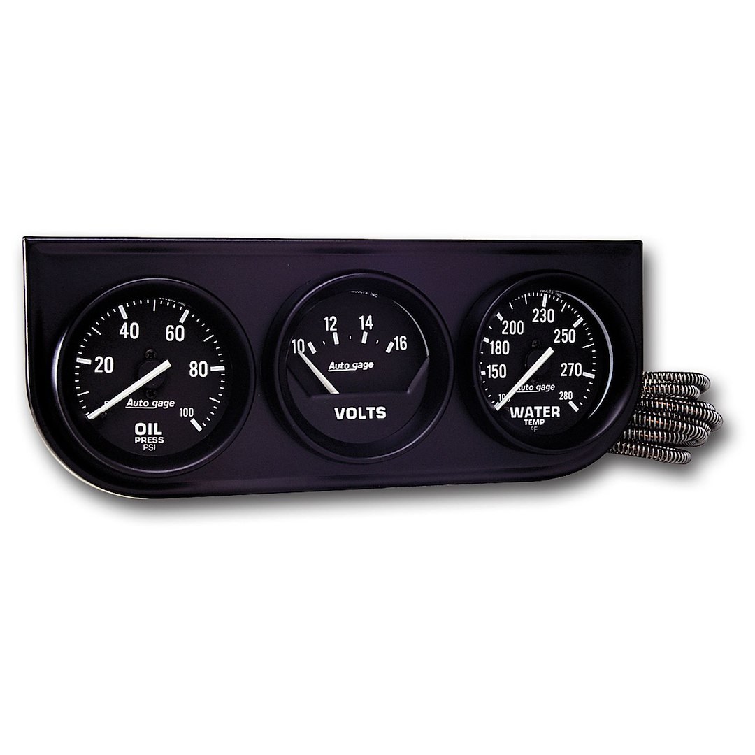 AutoMeter Gauge Oil Pressure/ Voltmeter/ Water Temperature, Autogage ® – 2397