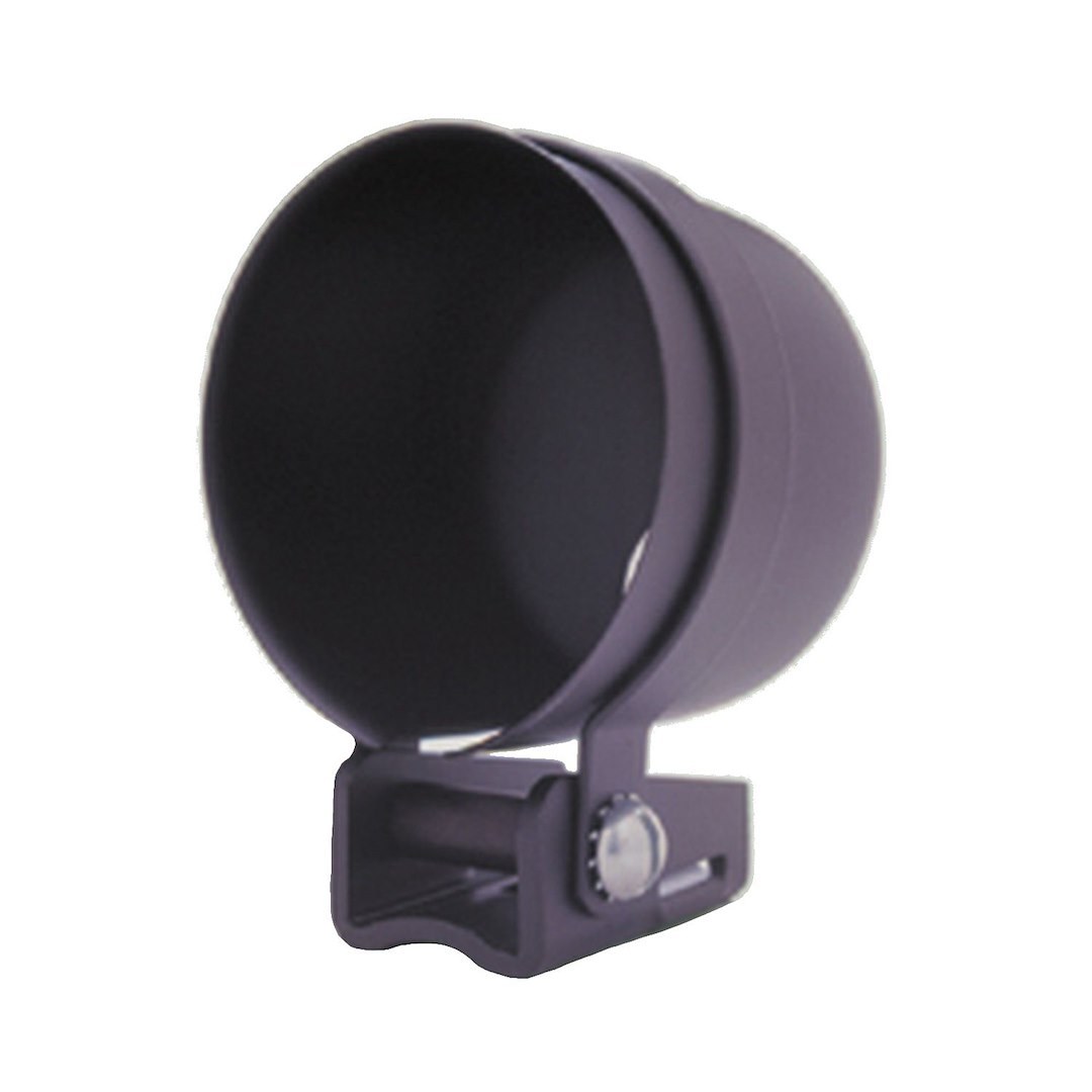 AutoMeter Gauge Mounting Cup, For Use with 2-5/8 Inch Auto Meter Mechanical Temperature and Pressure Gauges Only, Black, Plastic – 3204