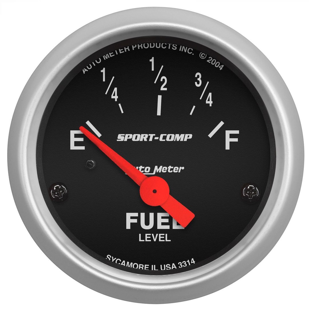 AutoMeter Gauge Fuel Level, Sport-Comp ™ – 3314