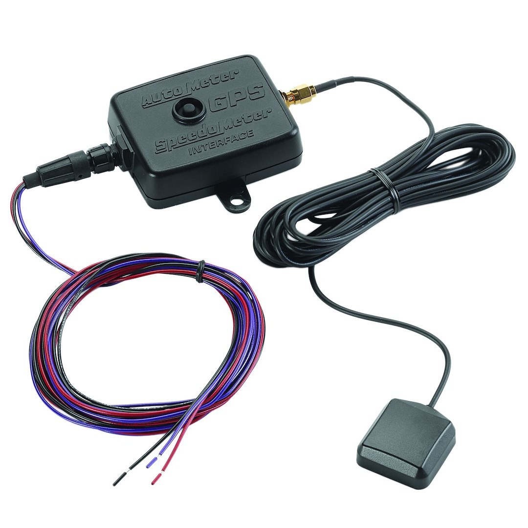 AutoMeter GPS Speedometer Sending Unit, For Use with OE or Autometer Electric Speedometer, With Antenna and 16 Foot Wire – 5289
