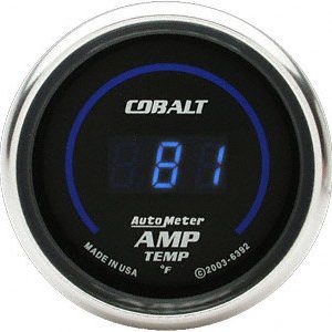 AutoMeter Gauge, Cobalt Dig AMPTEMP2-1/16″ – 6392