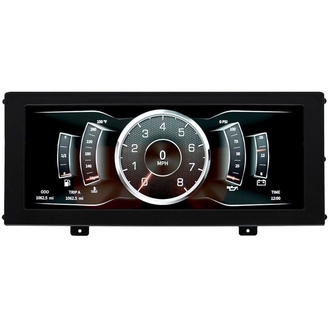 AutoMeter Digital Dash, Invision, Multi-Fit, 12.3 Inch Color Lcd Display with 3 User Selectable Screen Displays, Customizable – 7000