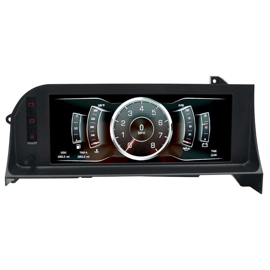 AutoMeter Digital Dash, Invision, Custom Fit, 12.3 Inch Color Lcd Display with 3 User Selectable Screen Displays, Customizable – 7007