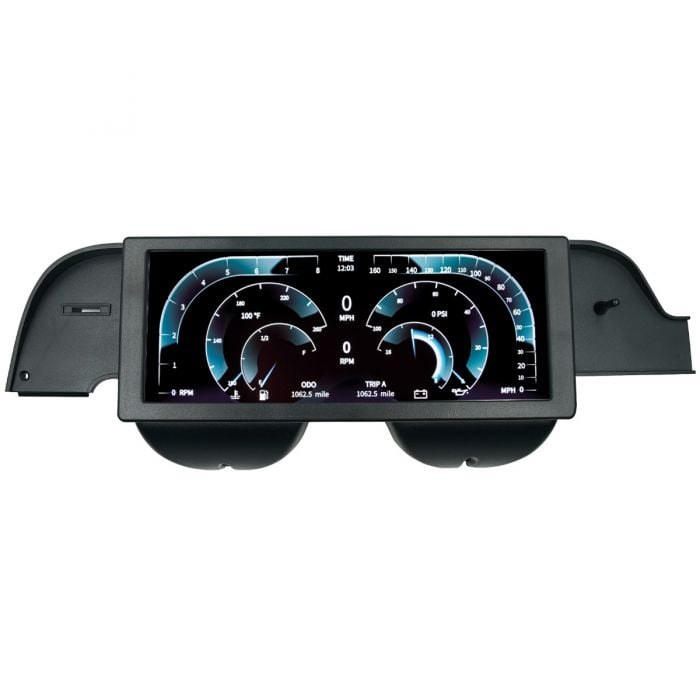 AutoMeter Digital Dash, Invision, Custom Fit, 12.3 Inch Color Lcd Display with 4 User Selectable Screen Displays, Customizable – 7011