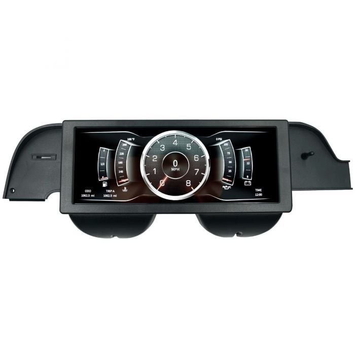 AutoMeter Digital Dash, Invision, Custom Fit, 12.3 Inch Color Lcd Display with 4 User Selectable Screen Displays, Customizable – 7011