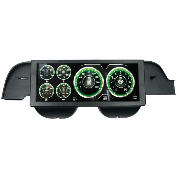 AutoMeter Digital Dash, Invision, Custom Fit, 12.3 Inch Color Lcd Display with 4 User Selectable Screen Displays, Customizable – 7011