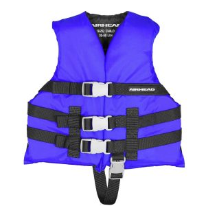 Airhead Pfd – Personal Floatation Device, Life Vest, For Body Weight 30 to 50 Pounds – 30002-02-A-BL