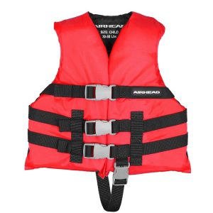 Airhead Pfd – Personal Floatation Device, Life Vest, For Body Weight 30 to 50 Pounds – 30002-02-A-RD