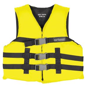 Airhead Pfd – Personal Floatation Device, Life Vest, Fits Chest Sizes 26 Inch to 29 Inch and for Body Weight 50 to 90 Pounds – 30002-03-A-YW