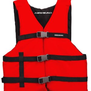 Airhead Pfd – Personal Floatation Device, Life Vest, Fits Chest Sizes 30 Inch to 52 Inch – 30002-15-A-RD