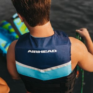 Airhead Pfd – Personal Floatation Device, Life Vest, Fits Chest Sizes 22 Inch to 25 Inch, Child – 30053-02-A-BL