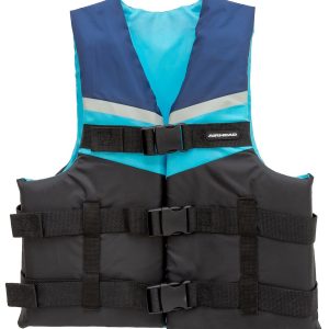 Airhead Pfd – Personal Floatation Device, Life Vest, Fits Chest Sizes 32 Inch to 40 Inch – 30053-04-A-BL