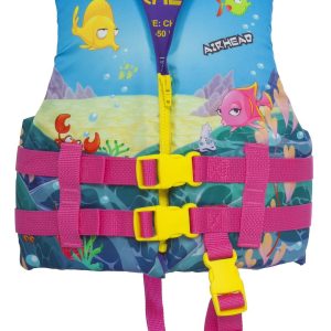 Airhead Pfd – Personal Floatation Device, Life Vest, Fits Chest Sizes 22 Inch to 25 Inch and for Body Weight 30 to 50 Pounds – 30089-02-A