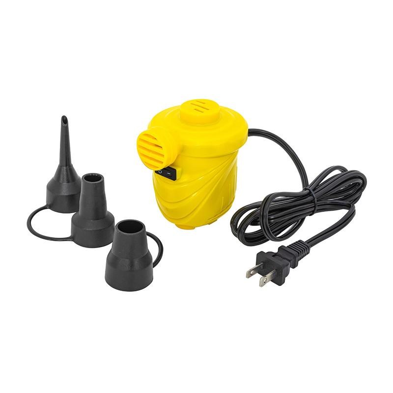 Airhead Air Pump, Use to Inflate Airbeds or Small/ Medium Size Inflatable Pool Floats and Backyard Toys, Electric, 120 Volt – AHP-120MP
