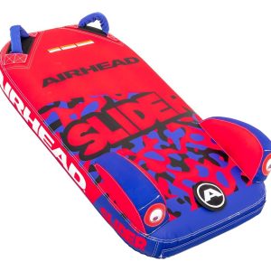 Airhead Towable Tube, Slider, Rectangle Shape, 1 Rider, Blue/ Red, Nylon – AHSG-1001