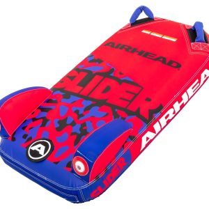 Airhead Towable Tube, Slider, Rectangle Shape, 1 Rider, Blue/ Red, Nylon – AHSG-1001