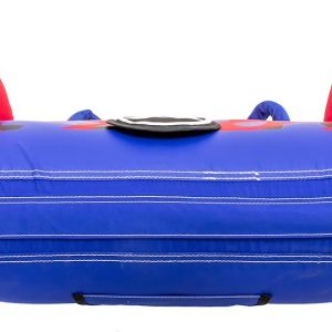 Airhead Towable Tube, Slider, Rectangle Shape, 1 Rider, Blue/ Red, Nylon – AHSG-1001