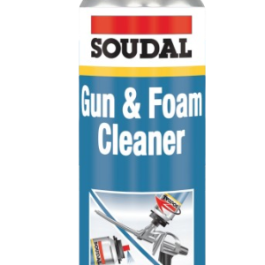 Accumetric Foam Sealant Cleaner, Soudal, Used to Clean Soudafoam Applicator Gun and Uncured Polyurethane Foam, 12 Ounce Aerosol Can, Clear – 120319