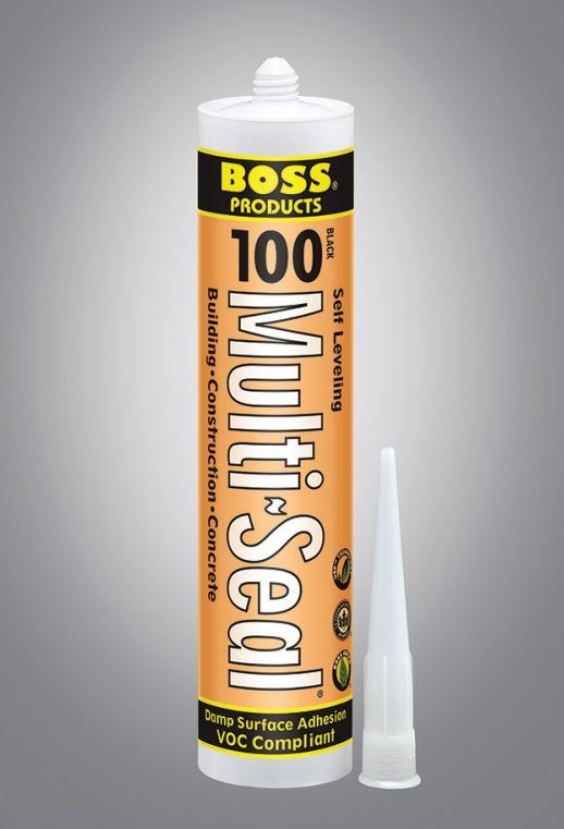 Accumetric Caulk Sealant, Boss ® 100, Use to Seal Expansion Joints IN Concrete Floor/ Deck/ Masonry/ Brick/ Aluminum, Self Leveling Sealant – 142990