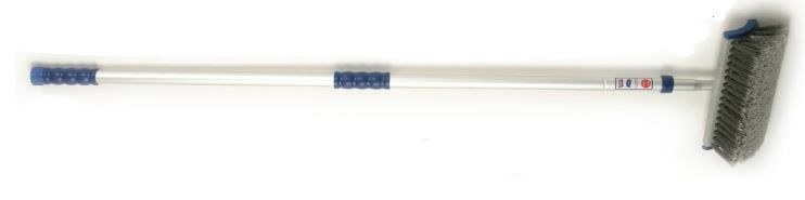 Adj. a Brush Car Wash Brush, 10 Inch Wide Brush, 48 Inch to 96 Inch Flow-Thru Aluminum Telescopic Handle – PROD326