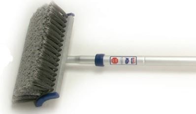 Adj. a Brush Car Wash Brush, 54 Inch to 93 Inch Flow-Thru Aluminum Telescopic Handle, Quick Connect for Handle Attachment – PROD422