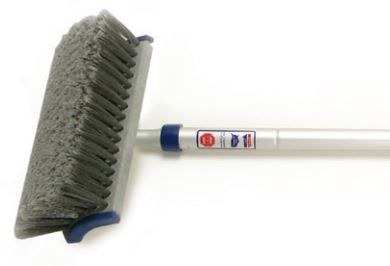 Adj. a Brush Car Wash Brush, 42 Inch to 70 Inch Flow-Thru Aluminum Telescopic Handle, Quick Connect for Handle Attachment – PROD440