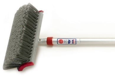 Adj. a Brush Car Wash Brush, 41 Inch to 70 Inch Aluminum Handle, Quick Connect for Handle Attachment, Soft Bristles, With Double Clip – PROD442