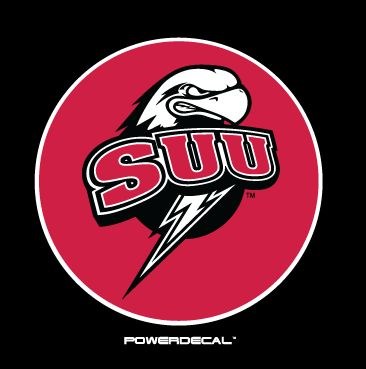 Axiz Group Decal, College, Southern Utah Logo, Backlit LED, Round, Black Plastic, 4.5 Inch Diameter – PWR530301