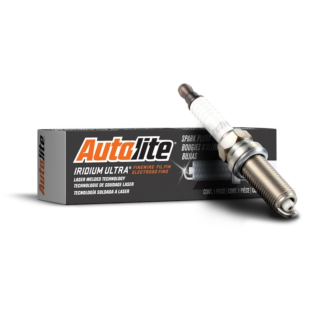 Autolite Spark Plug, Iridium Ultra ®, With Resistor, Copper Electrode Core, Iridium Electrode Tip, 12 X 1.25 Millimeter Thread, 9/16 Inch Hex – AI5682