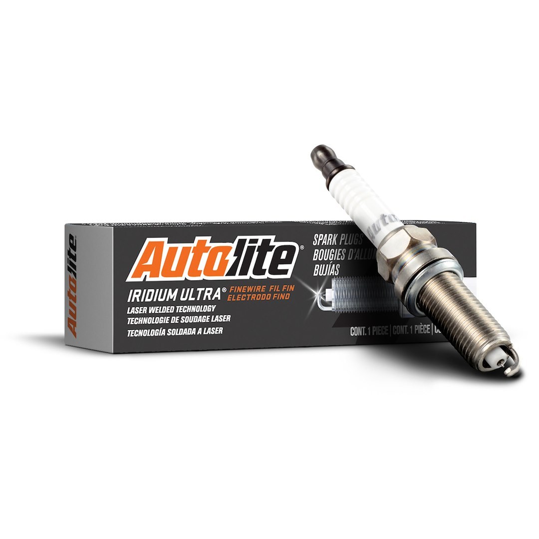 Autolite Spark Plug, Iridium Ultra ®, With Resistor, Copper Electrode Core, Iridium Electrode Tip, 12 X 1.25 Millimeter Thread, 9/16 Inch Hex – AI5684