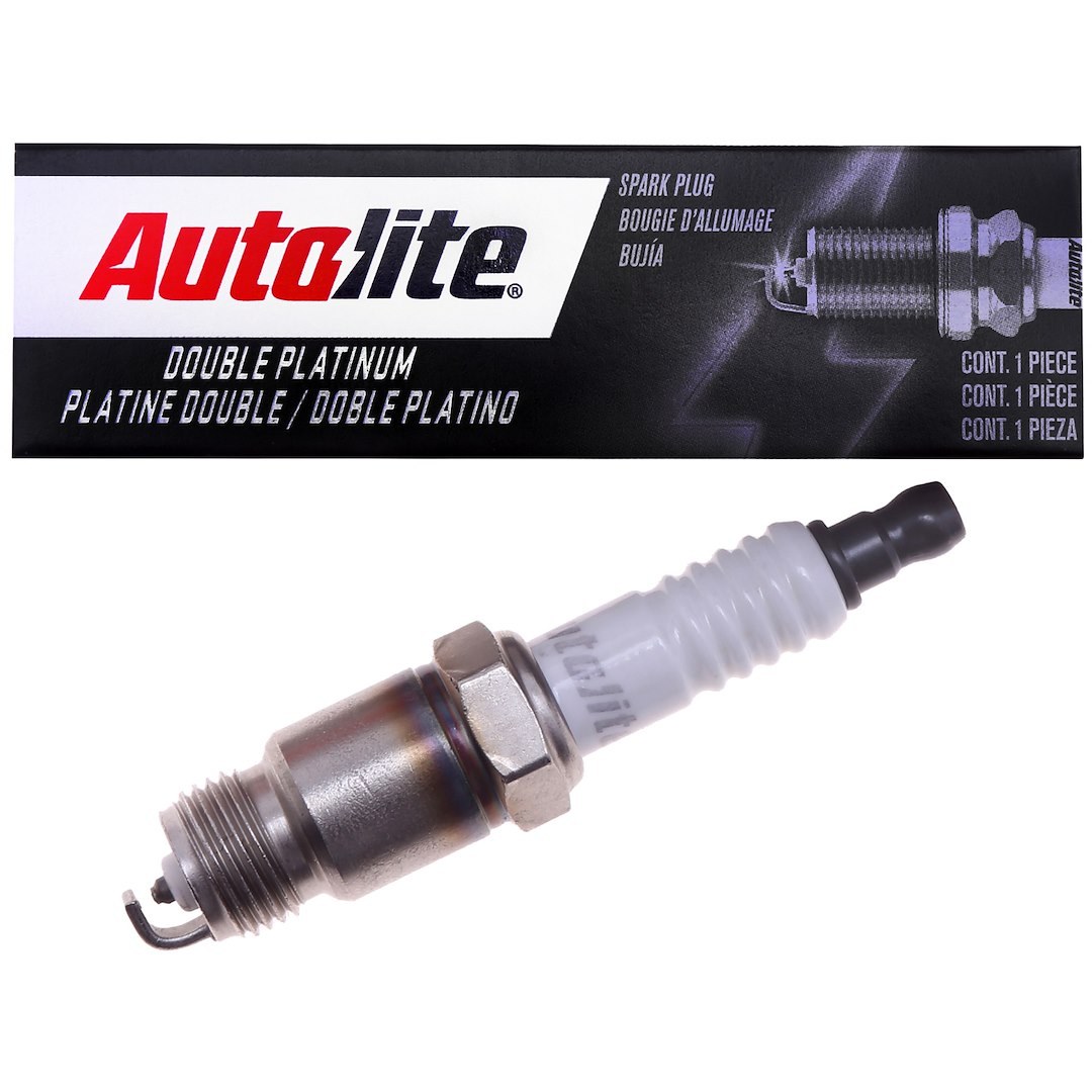 Autolite Spark Plug, Double Platinum, 14 Millimeter Head with Tapered Seat, Single – APP25