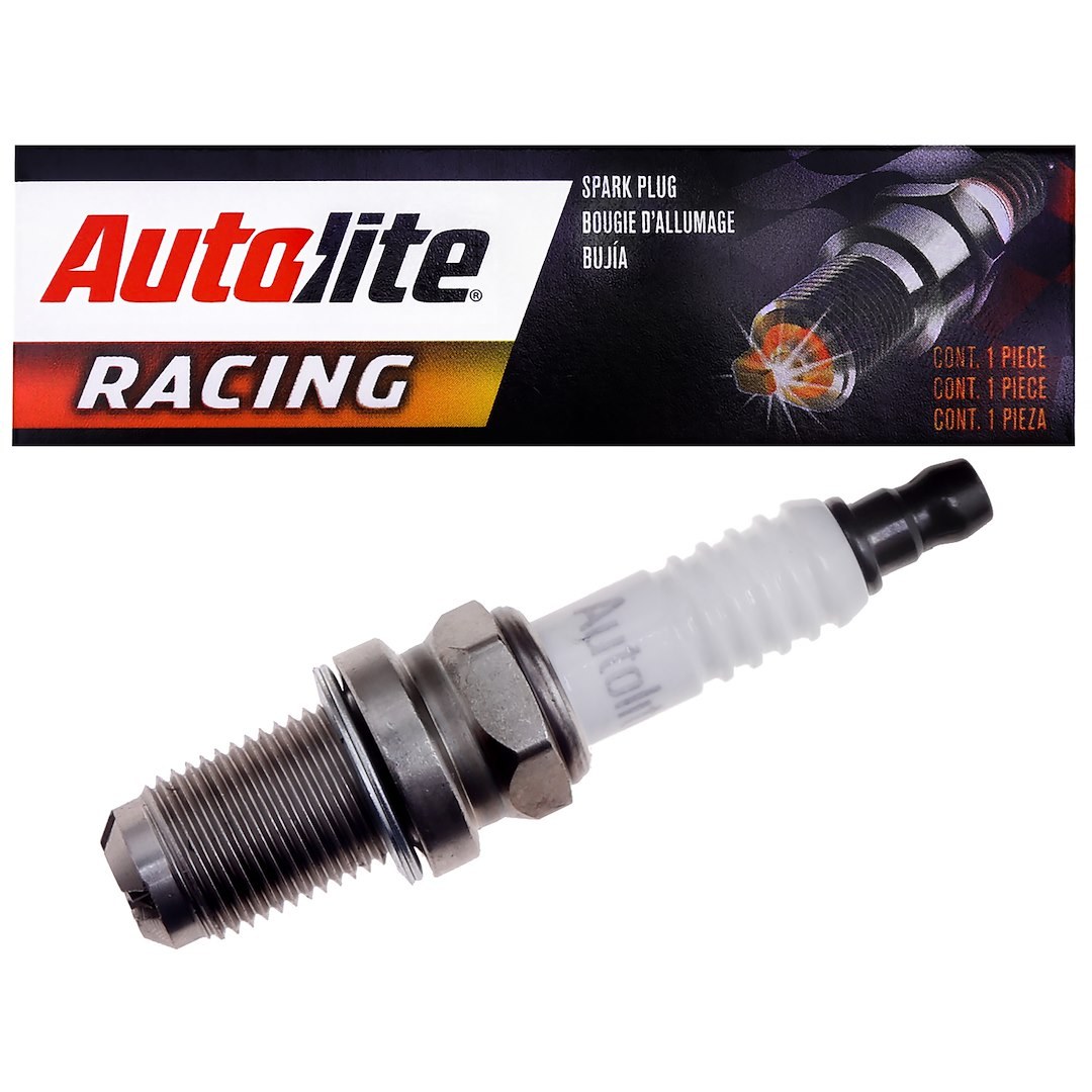 Autolite Spark Plug, Racing, Non Resistor, Yttrium-Enhanced Alloy, Platinum Electrode Trip, Gasket Seat, Standard Length, 0.030 Inch Gap – AR3932X