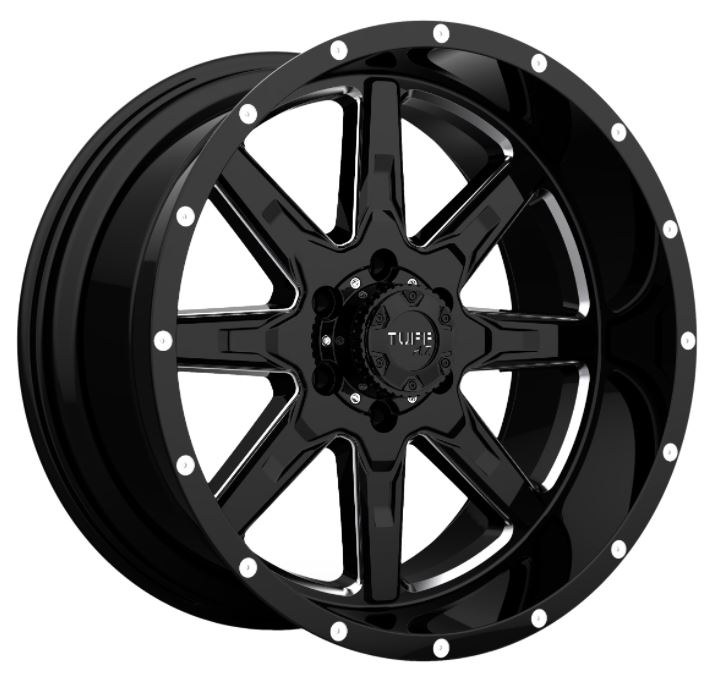 Wheel Pros Wheel, T15, 22 Inch Diameter X 10 Inch Width, 5 X 114.3 Millimeter/ 5 X 4.50 Inch Bolt Pattern, -19 Millimeter Offset – 2210T15-95114B74