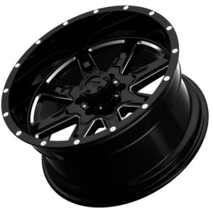 Wheel Pros Wheel, T15, 22 Inch Diameter X 10 Inch Width, 5 X 114.3 Millimeter/ 5 X 4.50 Inch Bolt Pattern, -19 Millimeter Offset – 2210T15-95114B74