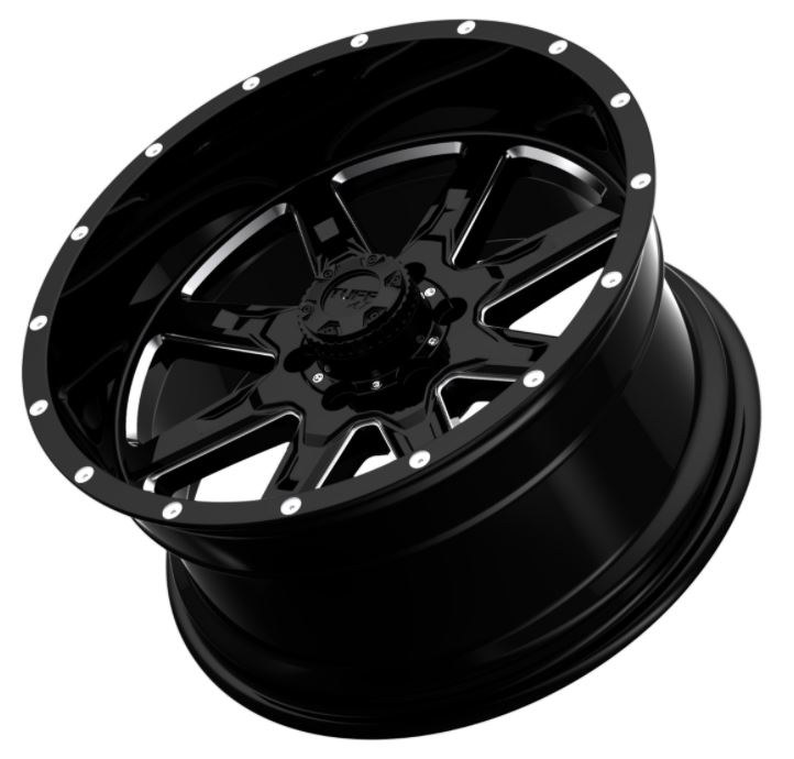 Wheel Pros Wheel, T15, 22 Inch Diameter X 10 Inch Width, 5 X 114.3 Millimeter/ 5 X 4.50 Inch Bolt Pattern, -19 Millimeter Offset – 2210T15-95114B74